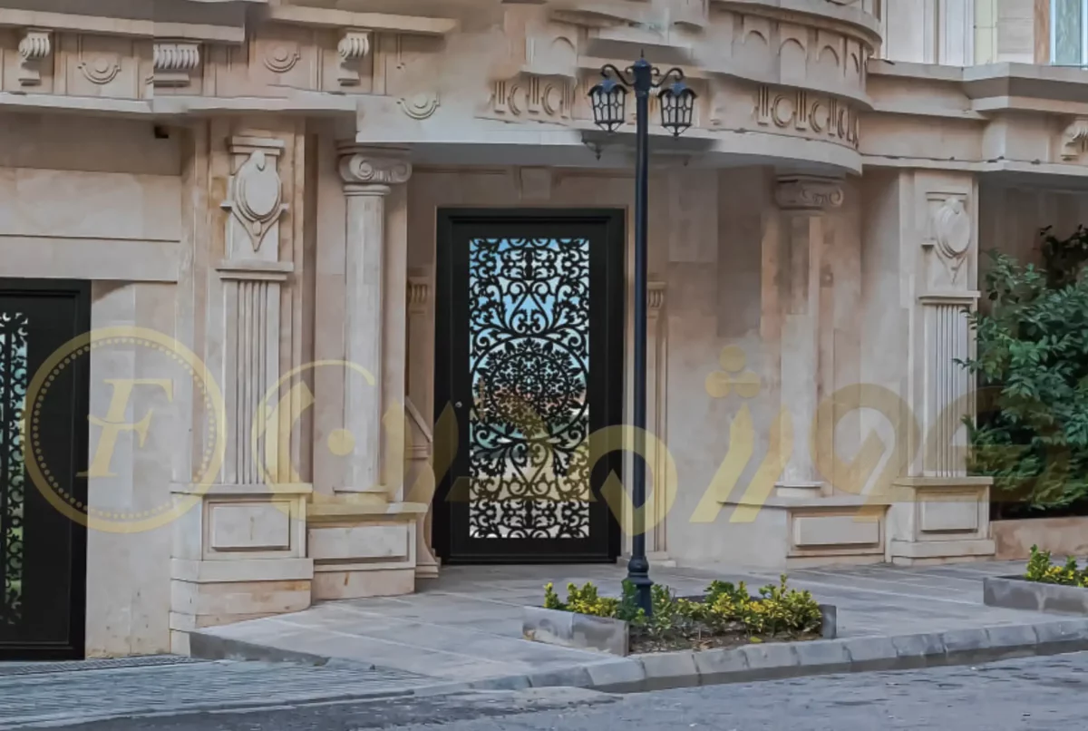 درب فلزی CNC سفارشی فردیس کد CD 44 DB - Image 2