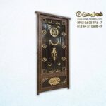 درب فرفورژه حیاطی کد 99022R - Image 2
