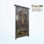 درب فرفورژه حیاطی کد 99822 R - Image 2