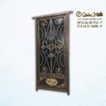 درب فرفورژه حیاطی کد 99021 L - Image 3