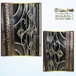 درب فرفورژه حیاطی کد 99021 L - Image 5