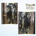 درب فرفورژه حیاطی کد 99022R - Image 5