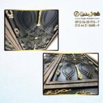 درب فرفورژه فلزی کد 99601 R - Image 5