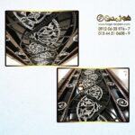 درب فرفورژه فلزی شمیم کد 99829L - Image 6