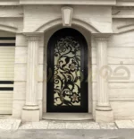 درب فلزی CNC زنبق کد CD 33 DBHF - Image 2