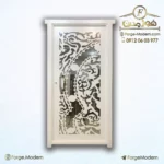 درب فلزی CNC کد CD 10 DW