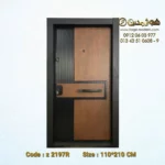 درب ضد سرقت طرح پرنیکا کد Z 2197 R