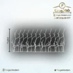 حفاظ شاخ گوزنی زرتا تراکم 34 میلگرد 8 - Image 2