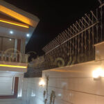 حفاظ شمشادی تراکم 42 گل 130 سانت میلگرد 10 سفید کوره ای