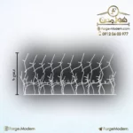 حفاظ شاخ گوزنی شوکا تراکم 31 ردیف 90 سانت - تصویر 2