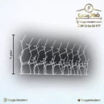 حفاظ شاخ گوزنی شوکا تراکم 31 ردیف 90 سانت