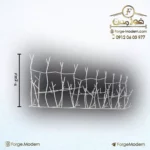 حفاظ شاخ گوزنی شوکا تراکم 31 ردیف 70 سانت کوره ای