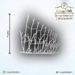 حفاظ شاخ گوزنی شوکا تراکم 31 ردیف 70 سانت کوره ای - تصویر 5