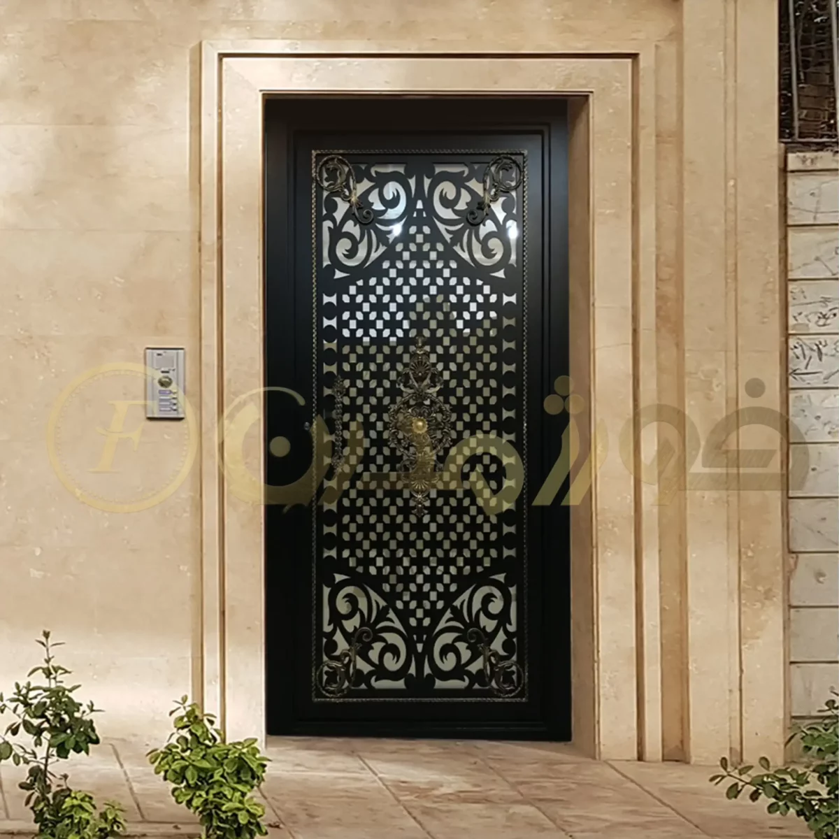 درب فلزی CNC سایان کد CD B 96-116 F - تصویر 2