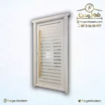 درب فلزی CNC سفید کد CD 128 DW