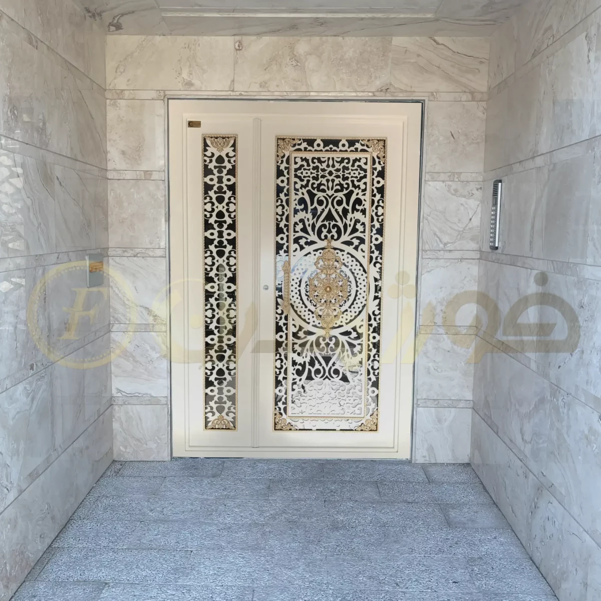 درب فلزی CNC رادین کد CD W 87-153 F - Image 2