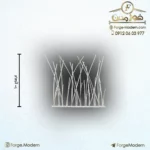 حفاظ نیزار تراکم 42 ارتفاع 100 سانت میلگرد 10 کوره ای - تصویر 3