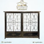 درب فرفورژه پارکینگی کد 99605R