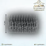 حفاظ بوته ای متاگارد تراکم 54 میلگرد 10 سفید روغنی - Image 2