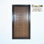 درب ضد سرقت طرح روکش وکیوم بیسکویتی راست کد AR 2001