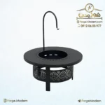 آتشدان گرد CNC فضای باز