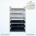 استند سبدی و باکسی مشکی