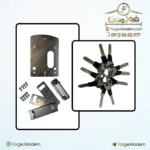 قفل برقی مدل کلید تخت ۱۰ کلید مناسب درب حیاط و درب نفررو - تصویر 5